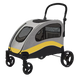 Коляска для домашніх тварин (до 60 кг) Bestopet (Люпосанчик) BS-RL-10 Grey-Yellow