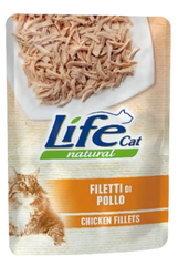 Вологий корм для котів LifeNatural Куряче філе (chicken), 70 г, 70 г