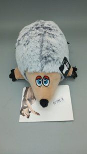 М'яка іграшка для собак Tedi Grey Hedgehog