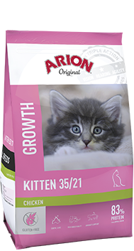 ARION Kitten 35/21 Chicken 7,5 кг
