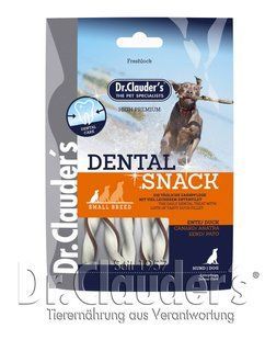 Лакомства для собак малых пород Dr.Clauder&acute;s Dental Snack Duck - Small Breed с уткой, 80 г