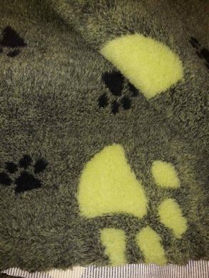 Міцний килимок Vetbed Big Paws зелений, 160х100 см