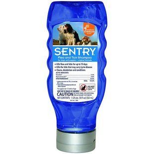Шампунь Sentry Tropical Breeze від бліх і кліщів для собак (тропічний бриз), 532 мл, Шампунь