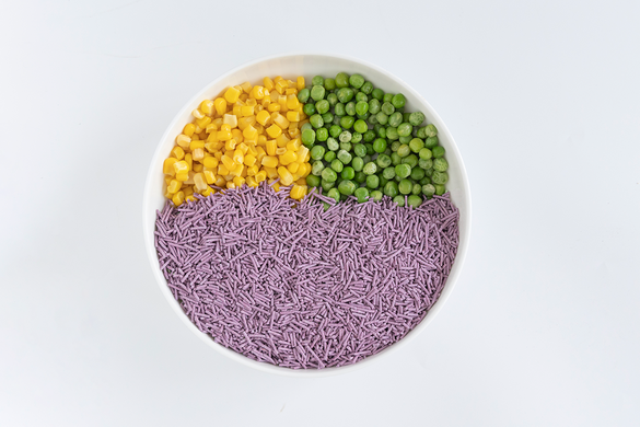 Биоразлагаемый наполнитель для кошачьих туалетов UNIQ PETS CAT LITTER TOFU lavender, 5 кг