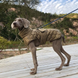 Світловідбивна куртка для собак на флісовій підкладці V.PET.B.R D64 olive green, 62 см, 82-90 см, 60 см, XL
