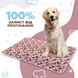 Многоразовая пеленка для собак Pelushka Woof Heart, 50х70 см