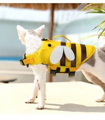 Рятувальний жилет для собак Derby Bee Design Dog Life Vest, 30 см, 41-63 см, 40-48 см, M