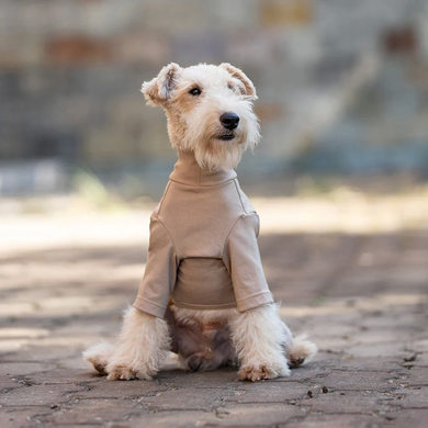 Базовый комбинезон/пижама для собак V.PET.B.R. Dog Jumpsuit CF36 Khaki, 46 см, 60 см, 36 см, 2XL