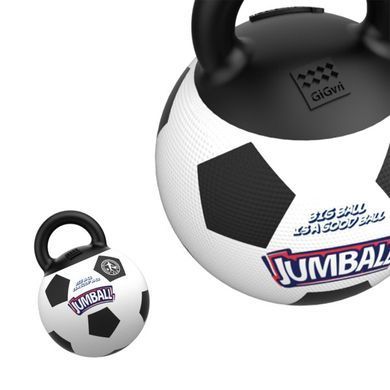 Іграшка для Собак Gigwi Jumball Футбольний М'яч c Гумовою Ручкою, X-Large