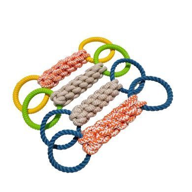 Игрушка-канат для собак Derby Braided Dog Rope Toy, Жёлтый