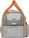 Сумка для переноски собак и котов Bestopet (Люпосанчик) Soft Sided Pet Carrier Bag, Сірий, 25х43х28 см
