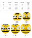 Рятувальний жилет для собак Derby Bee Design Dog Life Vest, 30 см, 41-63 см, 40-48 см, M