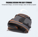 Сумка для переноски собак и котов Bestopet (Люпосанчик) Soft Sided Pet Carrier Bag, Сірий, 25х43х28 см