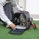 Сумка для переноски собак и котов Bestopet (Люпосанчик) Soft Sided Pet Carrier Bag, Сірий, 25х43х28 см