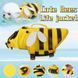 Рятувальний жилет для собак Derby Bee Design Dog Life Vest, 30 см, 41-63 см, 40-48 см, M
