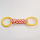 Игрушка-канат для собак Derby Braided Dog Rope Toy, Жёлтый