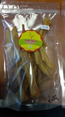 Гусиные лапки, гусь, 100 г