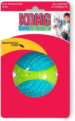 Жевательная игрушка KONG CoreStrength Ball для собак, Medium
