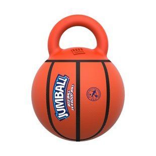 Игрушка для Собак Gigwi Jumball Баскетбольный Мяч c Резиновой Ручкой Оранжевый, X-Large