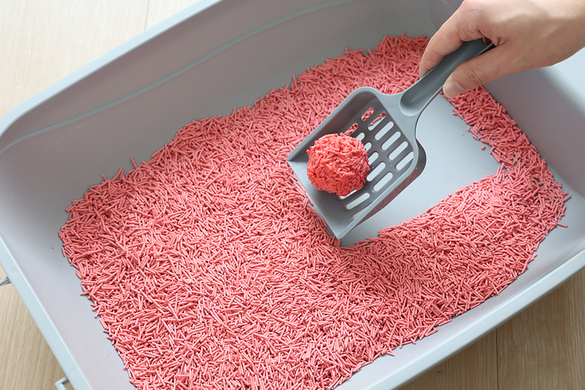Біорозкладний наповнювач для котячих туалетів UNIQ PETS CAT LITTER TOFU peach, 5 кг