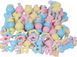 Жувальна іграшка для собак Derby Candy ball with paws and cotton rope, Блакитний