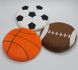 Фризби для собак: Basketball, Football & American Football, Оранжевый, 1 шт.