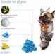 Біорозкладні пакети для збору фекалій собак, Блакитний, 1 рулон - 20 пакетов