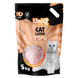 Біорозкладний наповнювач для котячих туалетів UNIQ PETS CAT LITTER TOFU peach, 5 кг