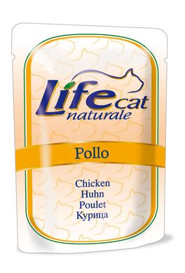 Вологий корм для котів LifeNatural Куряче філе (chicken), 70 г, 70 г