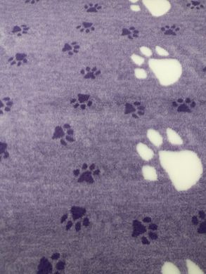 Прочный коврик Vetbed Big Paws фиолетовый, 80х100 см
