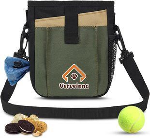 Сумка для выгула и тренировок собак Verveinna Dog Treat Training Pouch Military Green