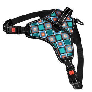 Шлея для Собак BronzeDog Urban Comfort Ромбы