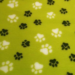 Коврик Jackson Textiles Big Paws лайм, 80х100 см