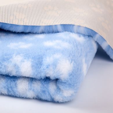 Коврик для собак Vetbed Small Paws Light Blue, 80х100 см