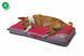Водонепроникний наматрацник (чохол) JK Animals Slip-On Red, 83х65х9 см, L