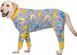 Пижама/попона для собак MIAODODO D15 Yellow Dinosaur, 42 см, 64 см, S