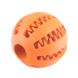Інтерактивний м'яч для собак Dog Treat Toy Ball, Помаранчевий, Small