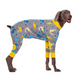Пижама/попона для собак MIAODODO D15 Yellow Dinosaur, 42 см, 64 см, S