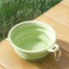 Силіконова складна дорожня миска Derby Summer Collapsible silicone pet bowl, Салатовий, 1000 мл